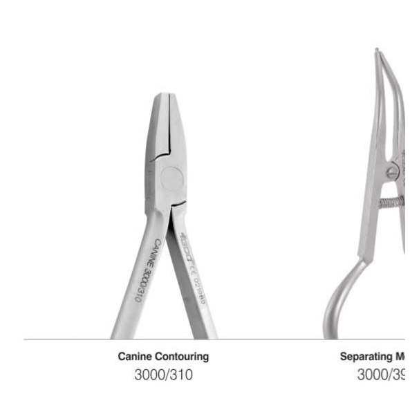 ORTHODONTICS UTILITY PLIERS CANINE CONTOURING 3000/310 GDC | DentalMart