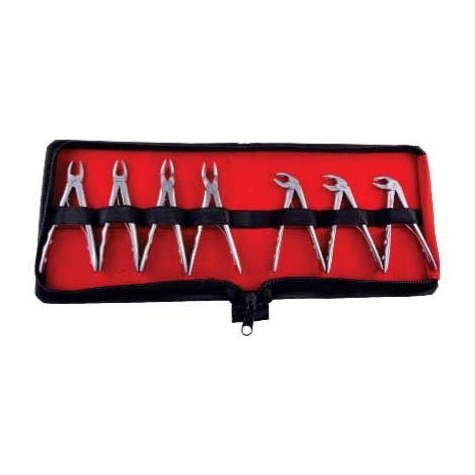 EXTRACTION FORCEPS PEEDO PREMIUM S/7 POUCH EFPPP7 GDC | DentalMart