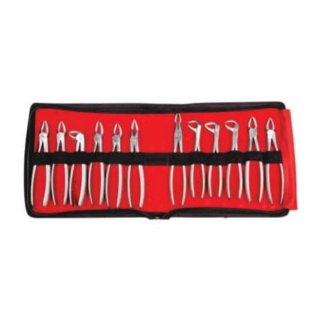 EXTRACTION FORCEPS STANDARD S/12 POUCH EFSP12 GDC | DentalMart