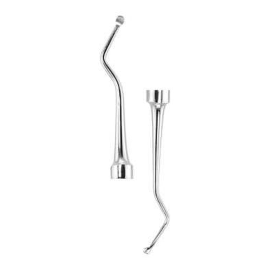 SPOON EXCAVATOR 3 (Solid Ring Handle) EXC127/128 3 GDC | DentalMart