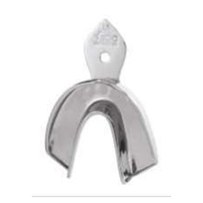 IMPRESSION TRAYS RIMLOCK DENTULOUS NON-PERFORATED LOWER ITRLDNPL1 GDC | DentalMart