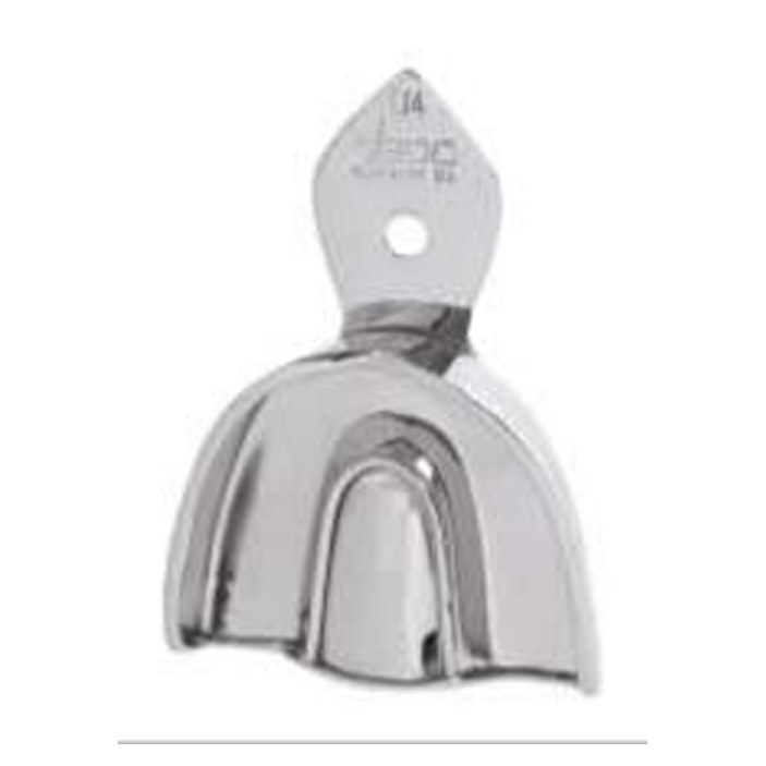 IMPRESSION TRAYS RIMLOCK DENTULOUS NON-PERFORATED UPPER ITRLDNPU4 GDC | DentalMart