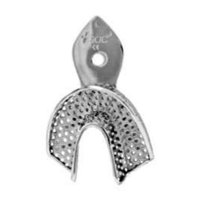 IMPRESSION TRAYS RIMLOCK DENTULOUS PERFORATED PEEDO LOWER ITRLDPPL2 GDC | DentalMart