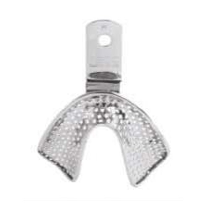 IMPRESSION TRAYS RIMLOCK EDENTULOUS PERFORATED LOWER ITRLEDPL3 GDC | DentalMart