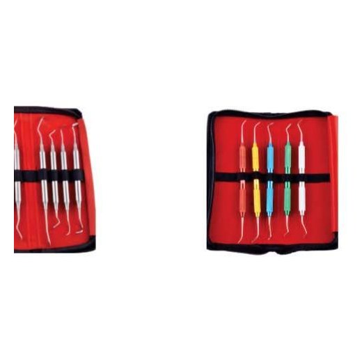 PKT CARVER COLOUR CODED S/5 POUCH PKTCCP5 GDC | DentalMart