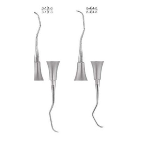 COLUMBIA CURETTES 3 (Solid Ring Handle) SC4R/4L 3 GDC | DentalMart