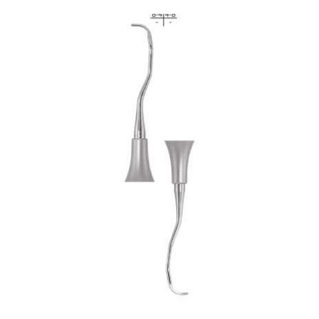LANGER CURETTES 6 (10MM Handle) SL3/4 6 GDC | DentalMart